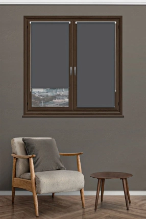 Anthracite Mini Roller Blinds 
