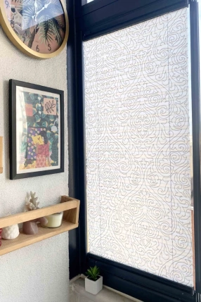 Baskılı Plise Perde