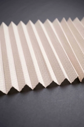 White Linen Pleat Curtain