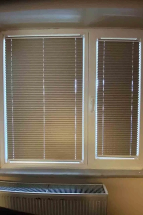 Blackout Tam Karartma Krem Plise Perde