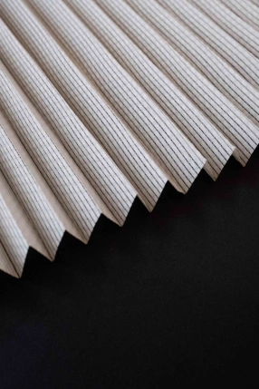 Ecru Linen Pleated Curtain