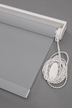 Gray Matte Roller Blinds 