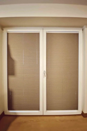 Kahverengi Yarı Karartma Plise Perde 