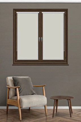 Dirty White Blackout Mini Roller Blinds 