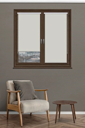 Dirty White Blackout Mini Roller Blinds 