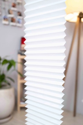 Mercury Plise Perde Beyaz