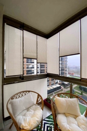 Mercury Plise Perde Krem