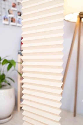 Mercury Plise Perde Krem