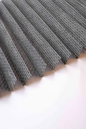 Black Linen Pleat Curtain