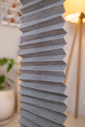 Black Linen Pleat Curtain