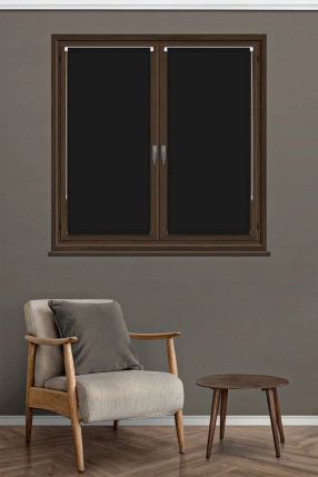 Black Mini Roller Blinds