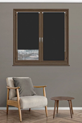 Black Mini Roller Blinds
