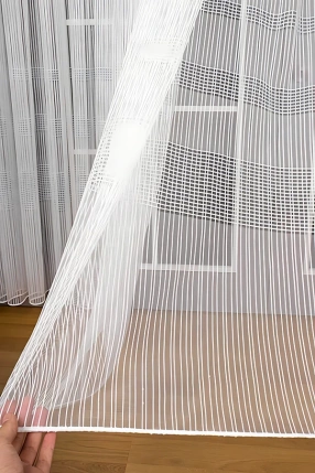 Taraklı Zincir Tül Perde