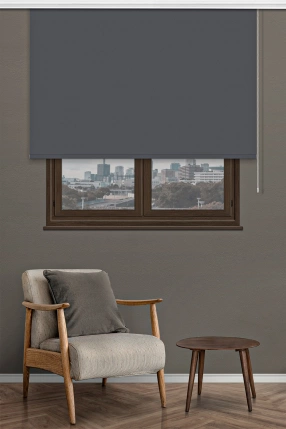 Anthracite Blackout Roller Blinds