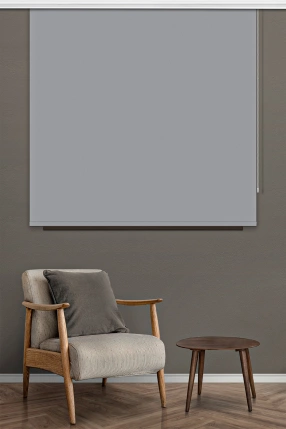 Gray Blackout Roller Blinds