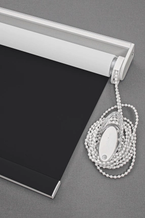 Black Blackout Roller Blinds