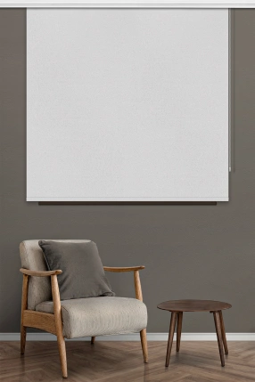 Glittery Roller Blinds White