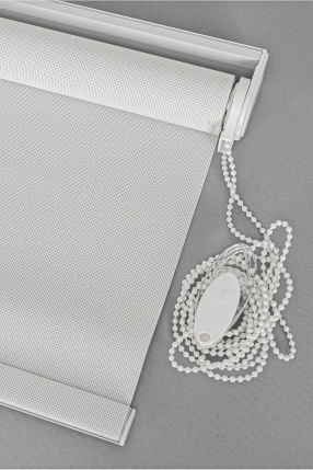 White Sunscreen Roller Blinds