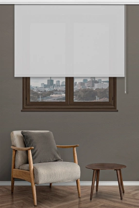 White Sunscreen Roller Blinds