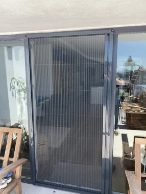 Door Type Pleated Fly Screen – Single Wing