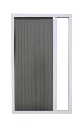 Window Type Pleated Fly Screen – Horizontal Opening