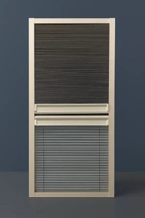 Caravan Curtain – Heat Insulated Honeycomb Fabric (Optional Fly Screen Wing)