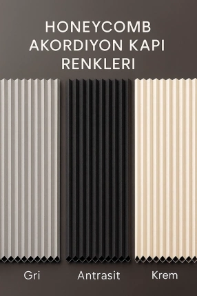 Duble Termal Kapı → Duble Kanat Akordiyon Kapı – Sağa & Sola Açılır!