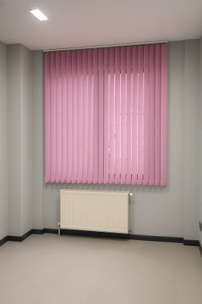 Pembe Dikey Stor Perde – Gül Pembesi